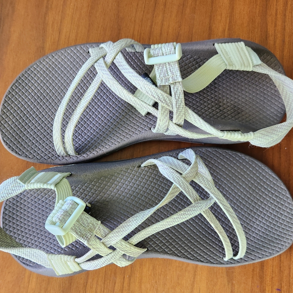 Chaco Green and Gray Sandals for Versatile Comfort